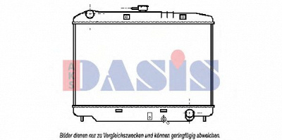 AKS DASIS 151810n -  Радиатор, охлаждение двигателя